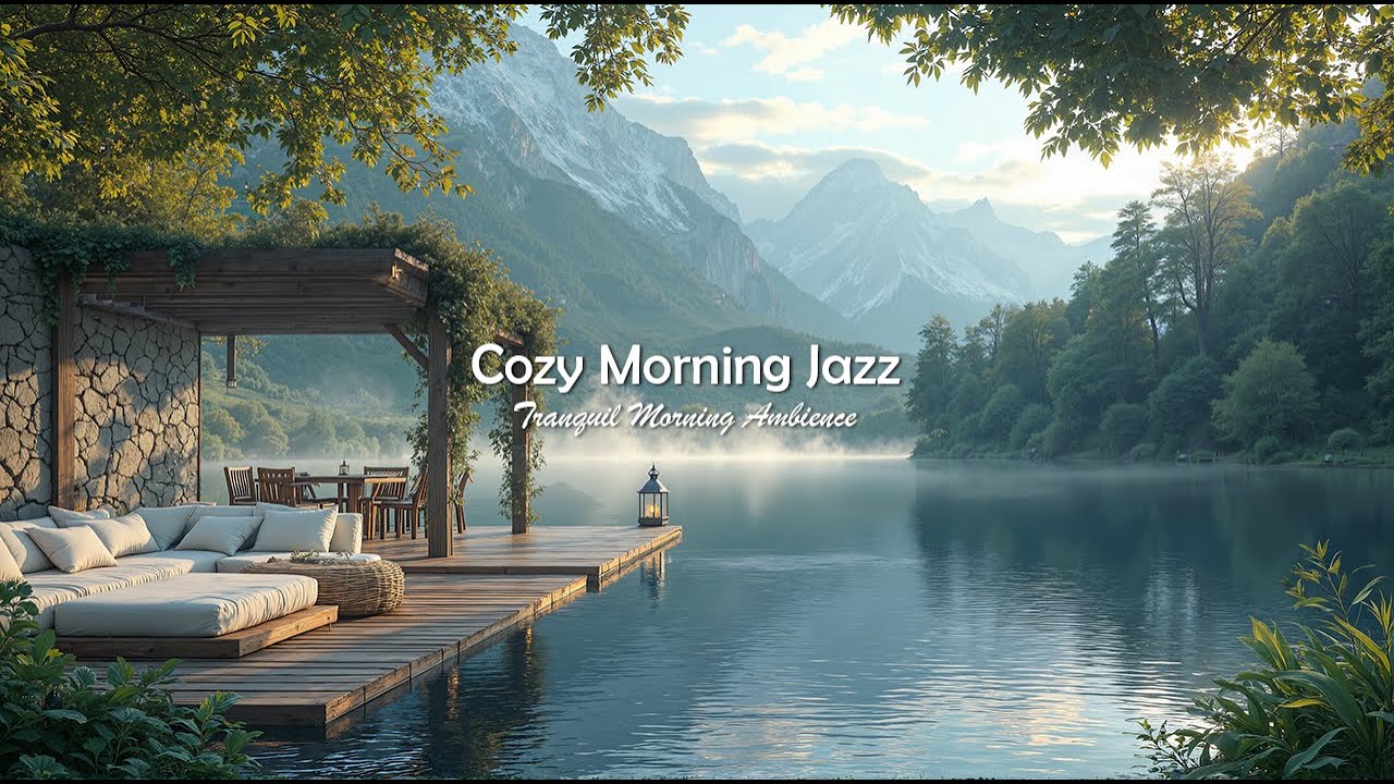 Уютный Утренний Джаз: Расслабляющая Музыка Для Снятия Стресса | Негромкая Джазовая Музыка И Звуки...