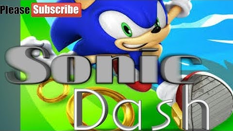 Sonic Dash Android walkthrough - Gameplay part 1- Lost World Boss Defected