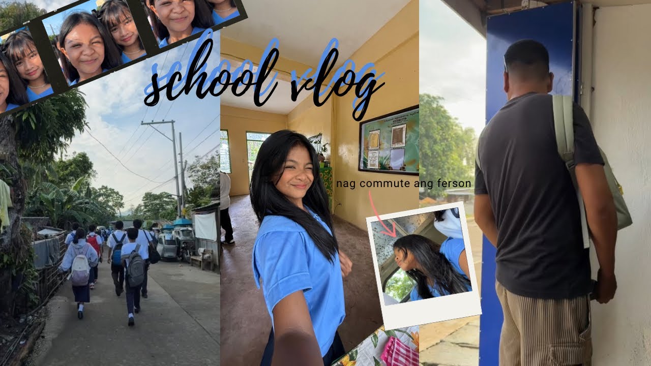 School vlog(nag commute ang ferson) |basudenyangvlogger
