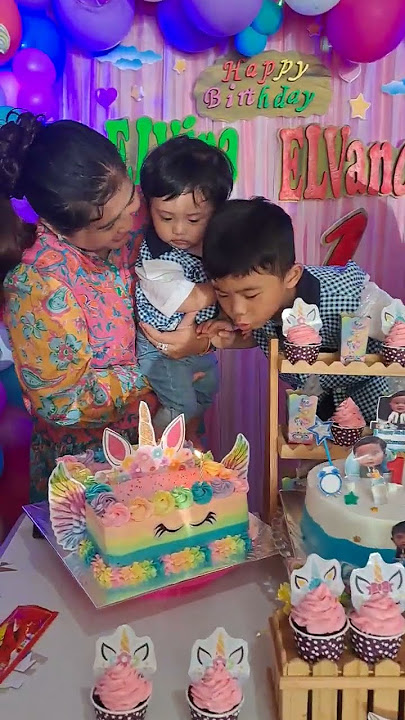 ulang tahun Elvira dan Elvano #videoshort