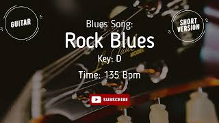 Blues Rock Backing Track GUITAR Jam