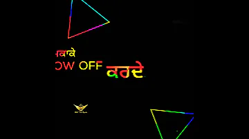 Show Off : Nav Dolorain [All Color Lyrics Video] New WhatsApp Stutas Video 2019 | MiX Video Records