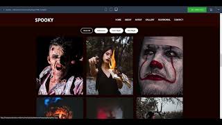 Spooky - Halloween Events Landing Page HTML Template || NextGenerationDev || HTML Template