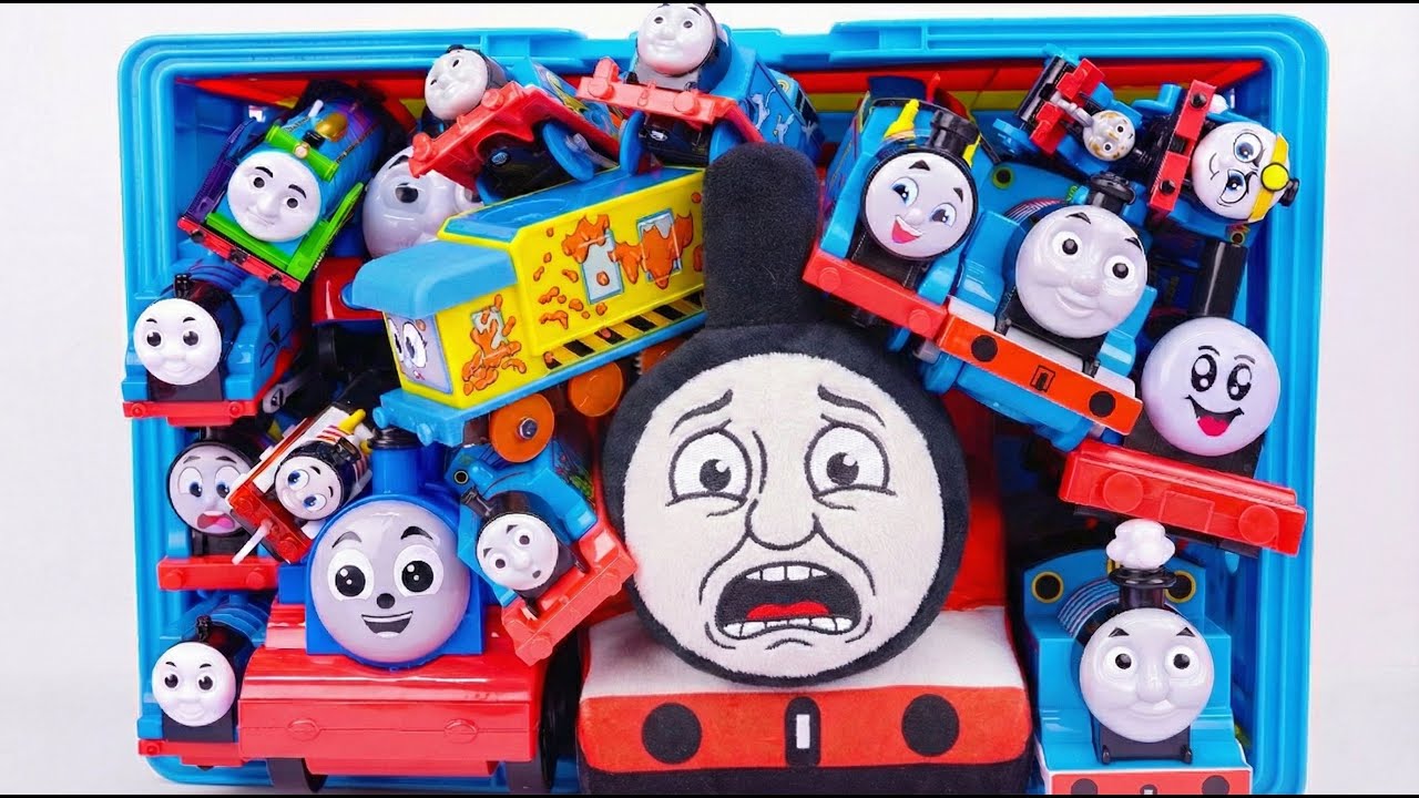 🚂 Secret Unboxing Plarail Thomas Engine Biggest & Thomas Pull-Along Train Toys | Thomas Satisfying