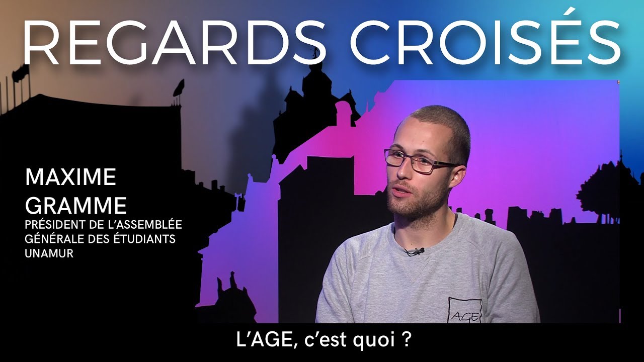 Maxime Gramme, Président de l'AGE : l'Assemblée Générale des Etudiants UNamur save me