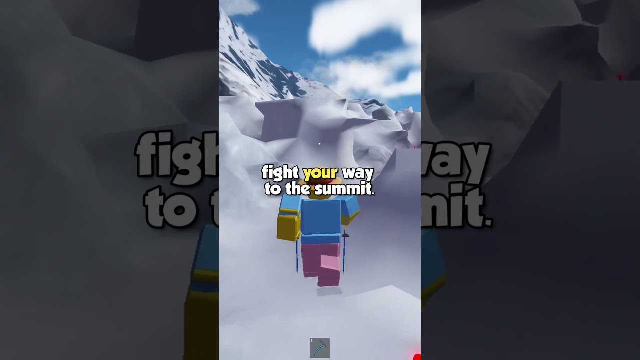This game is so PEAK! 🗻 #roblox #shorts #gaming #games #fyp