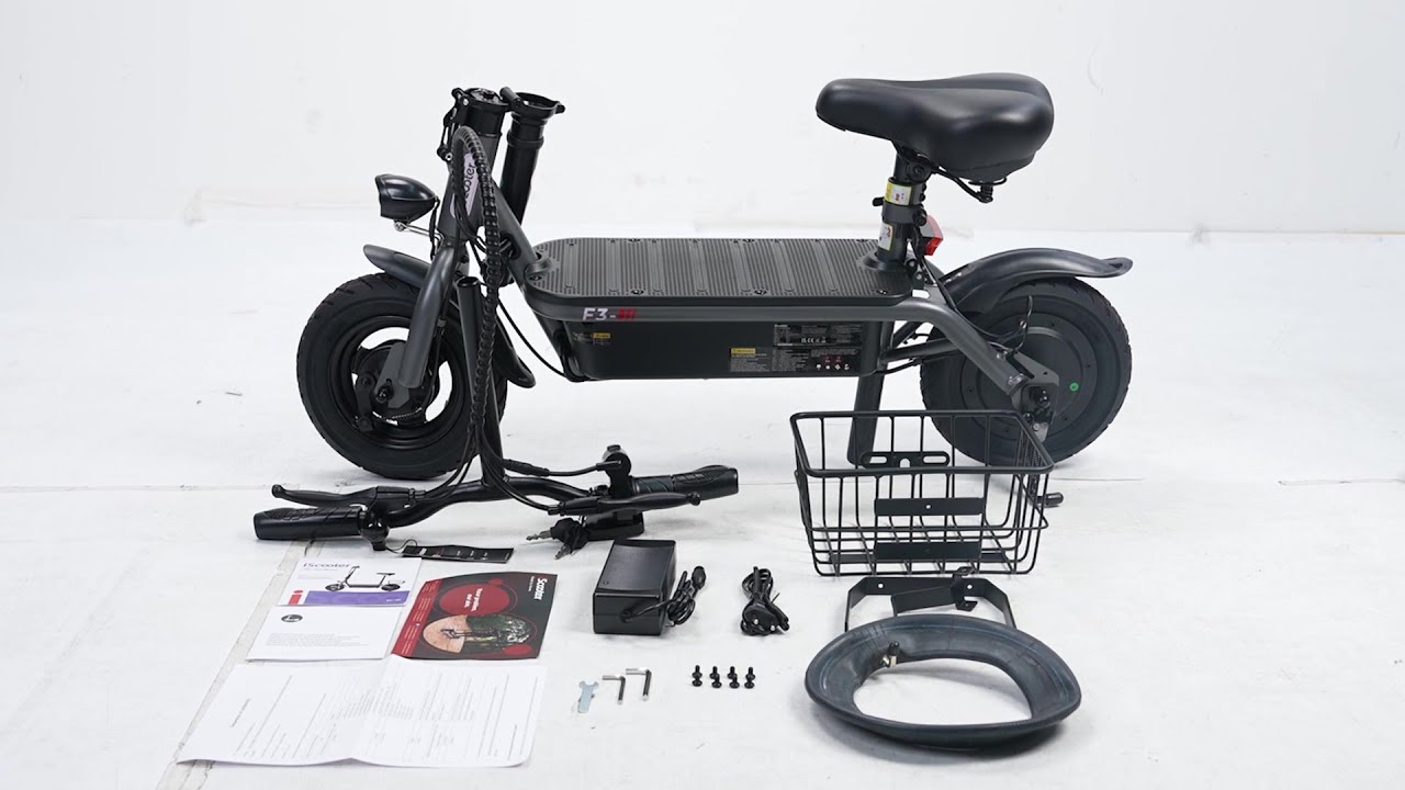 iScooter F3 Elektroroller Unboxing, Montage, Geschwindigkeits-, Brems- und Lichttest - OOLACTIVE