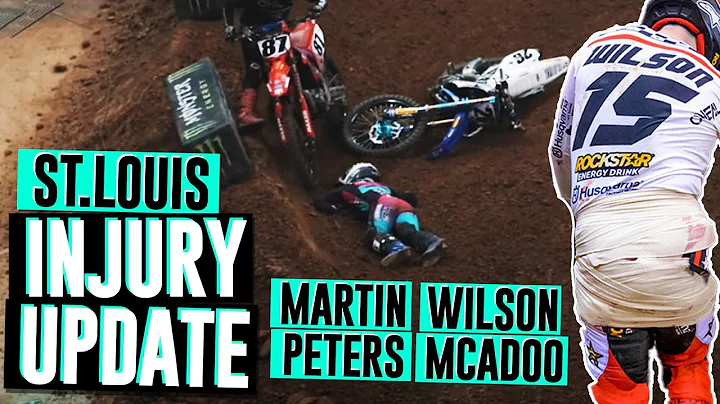 Injury Update St. Louis SX 2022 | Alex Martin, Dea...