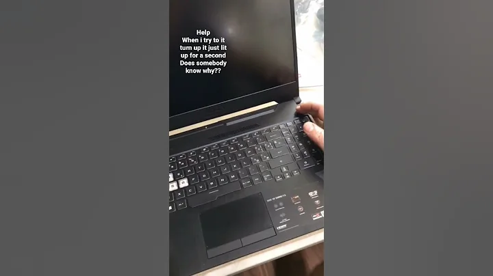 Asus TUF F15 gaming issue, doesn't turn on