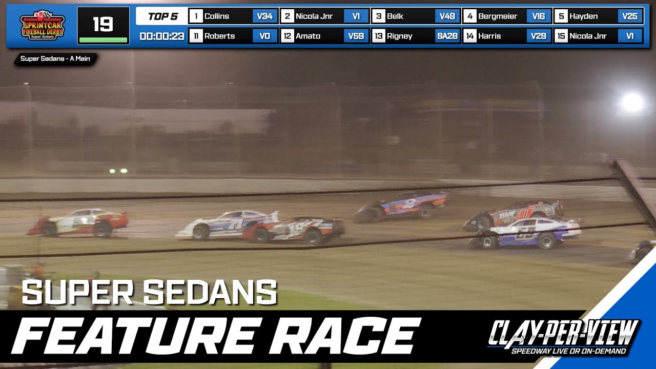 Super Sedans | Avalon - 12th Dec 2025 | Clay-Per-View