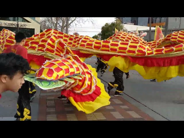 Chinese New Year Dragon Dance class=