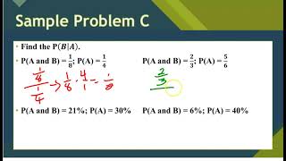 Lesson 14-12 Conditional Probability