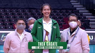 Thea Gagate 1St Best Middle Blocker Uaap Season 84 Womens Volleyball