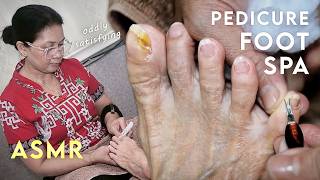 ASMR Pedicure | Delicate Foot Spa for Good Night's Sleep by Fitri