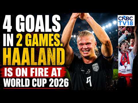 Video Haaland Scores Again: Four Goals in Two World Cup Matches as Norway Beat Senegal | CNBC TV18