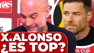 GUARDIOLA responde sobre XABI ALONSO: 'ESPECTACULAR'