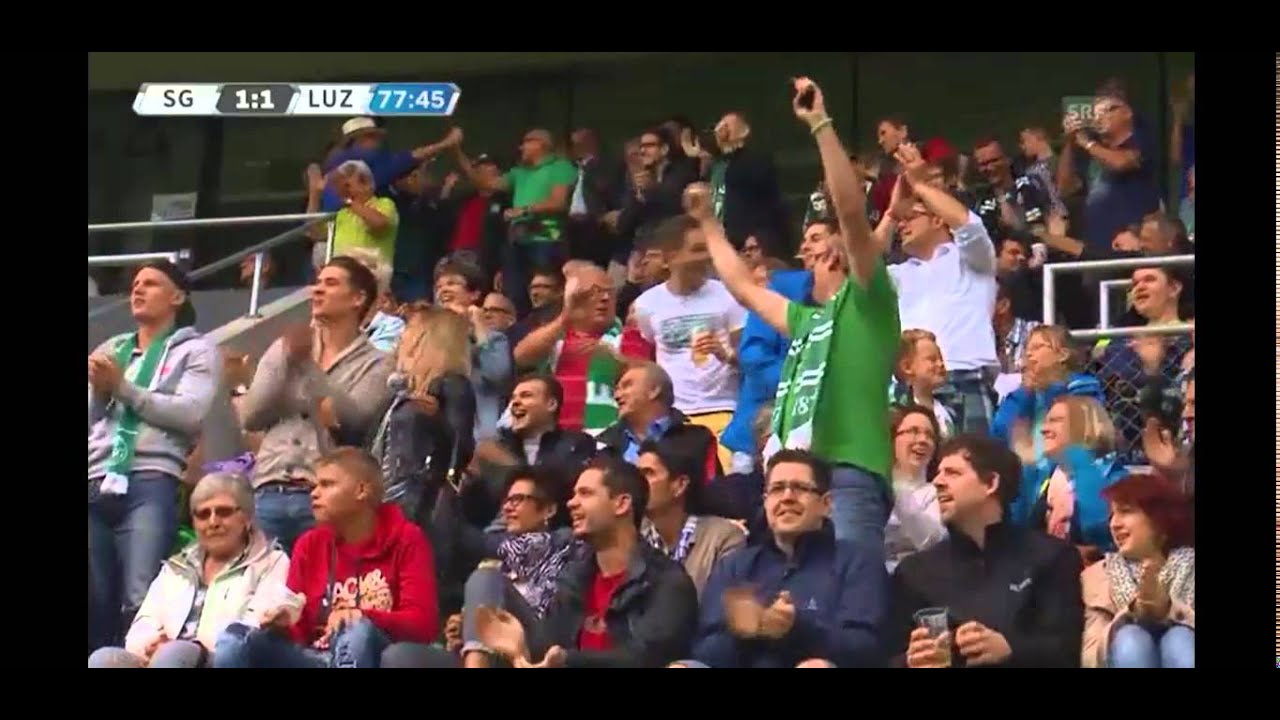 MARCO MATHYS AMAZING GOAL!! FC ST.GALLEN-FC LUZERN - YouTube