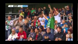 Marco Mathys Amazing Goal Fc St.gallen-Fc Luzern