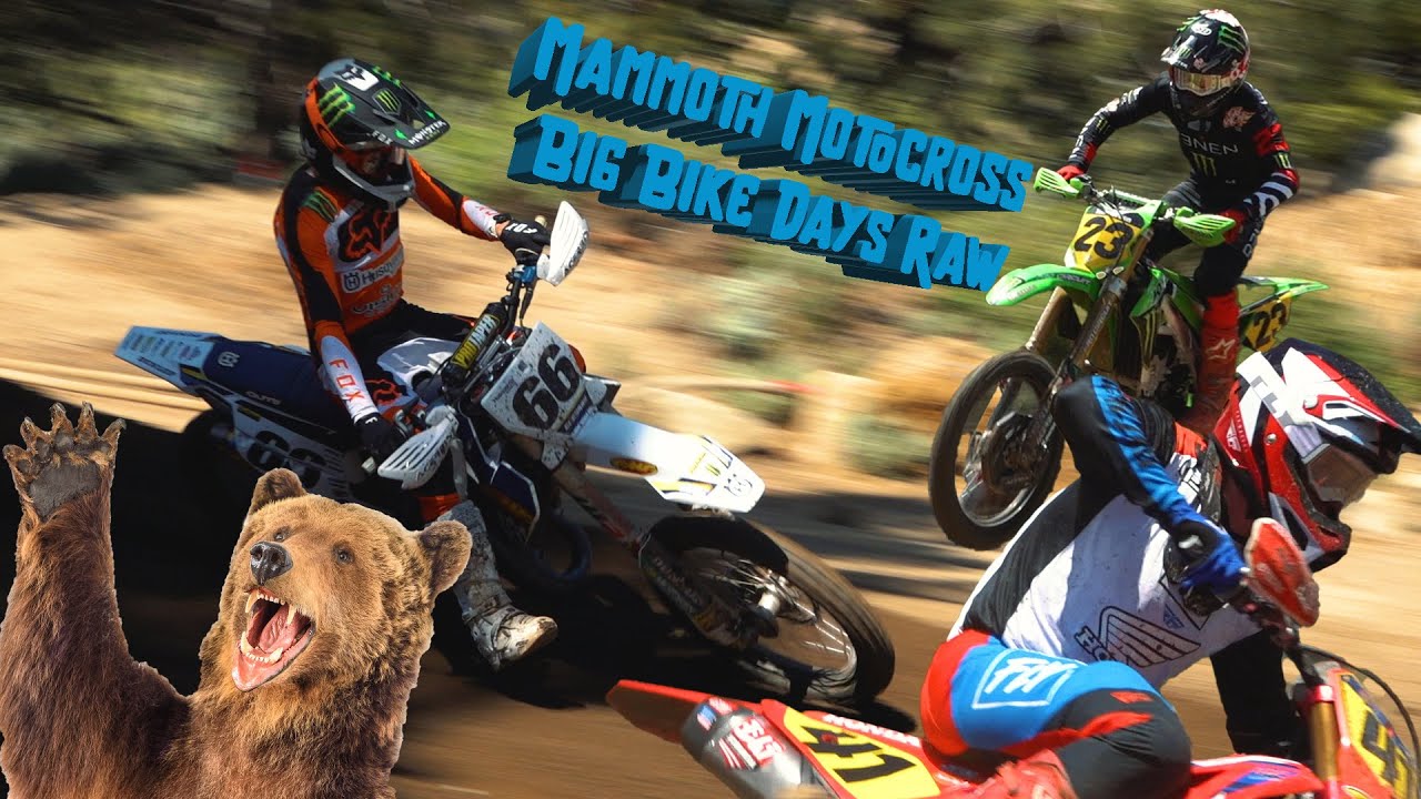 RAW Big Bike 2022 Mammoth Motocross Highlights ft Canard, DiFrancesco, Cochran