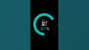 Electric car dashboard #charging clock shorts