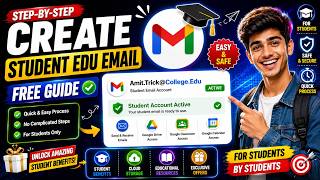 How to Create Student EDU Email | Free & Simple Tutorial 2026 ✅