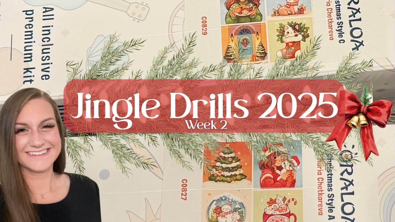 Jingle Drills 2025, неделя 2 || Рождественские наборы Oraloa A и C от Марии Четкаревой!