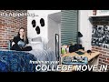 FRESHMAN YEAR COLLEGE MOVE IN VLOG