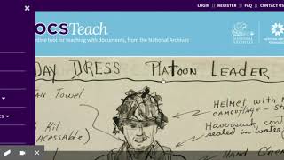 Instructional tool - DocsTeach