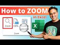 How to zoom in microsoft excel  5 quick  easy methods