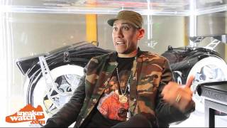Taboo Explains Why He's Not a Fan of Foamposites