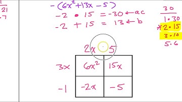 Day 07 HW (Page 1) Factoring Trinomials Using the Box Method