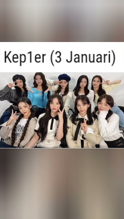 Idol yang akan liris album di awal tahun 2022