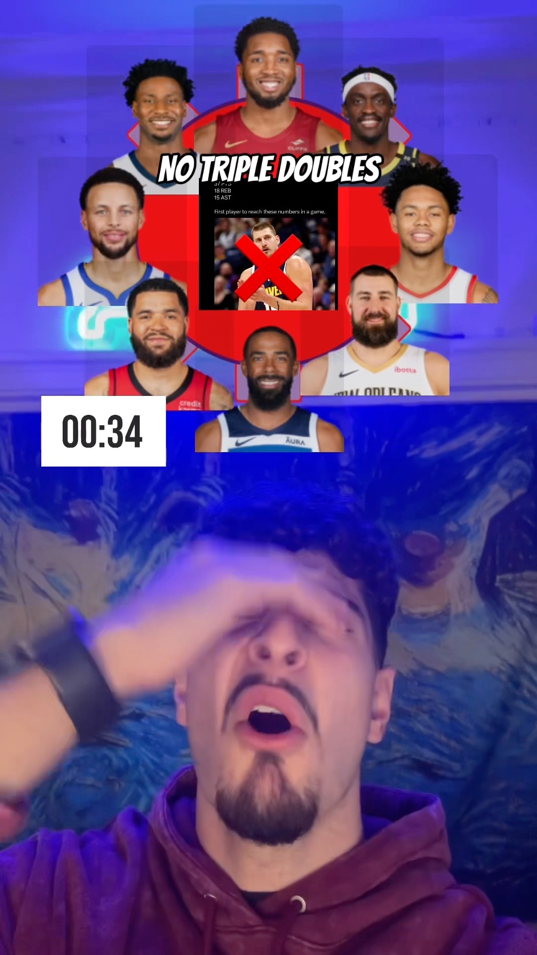 BRO IS CURSED WITH BEING THE BEST PLAYER IN THE LEAGUE? #nba #jokic #lebron #devinbooker #fexr