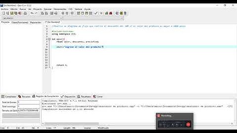 Descuento de un producto