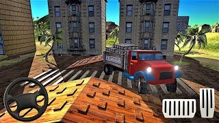 4x4 Off-Road Truck Simulator: Tropical Cargo / Android & iOS Gameplay - HD screenshot 5