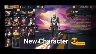 Free Fire🔥 New Character Coming Soon😅 | New Character Kairos 😱 | 😈😈 | I S Gaming | 😈😈