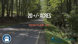 20+ Acres for Sale in Schuyler, VA – Nelson County Land with Stream & Oak Ridges