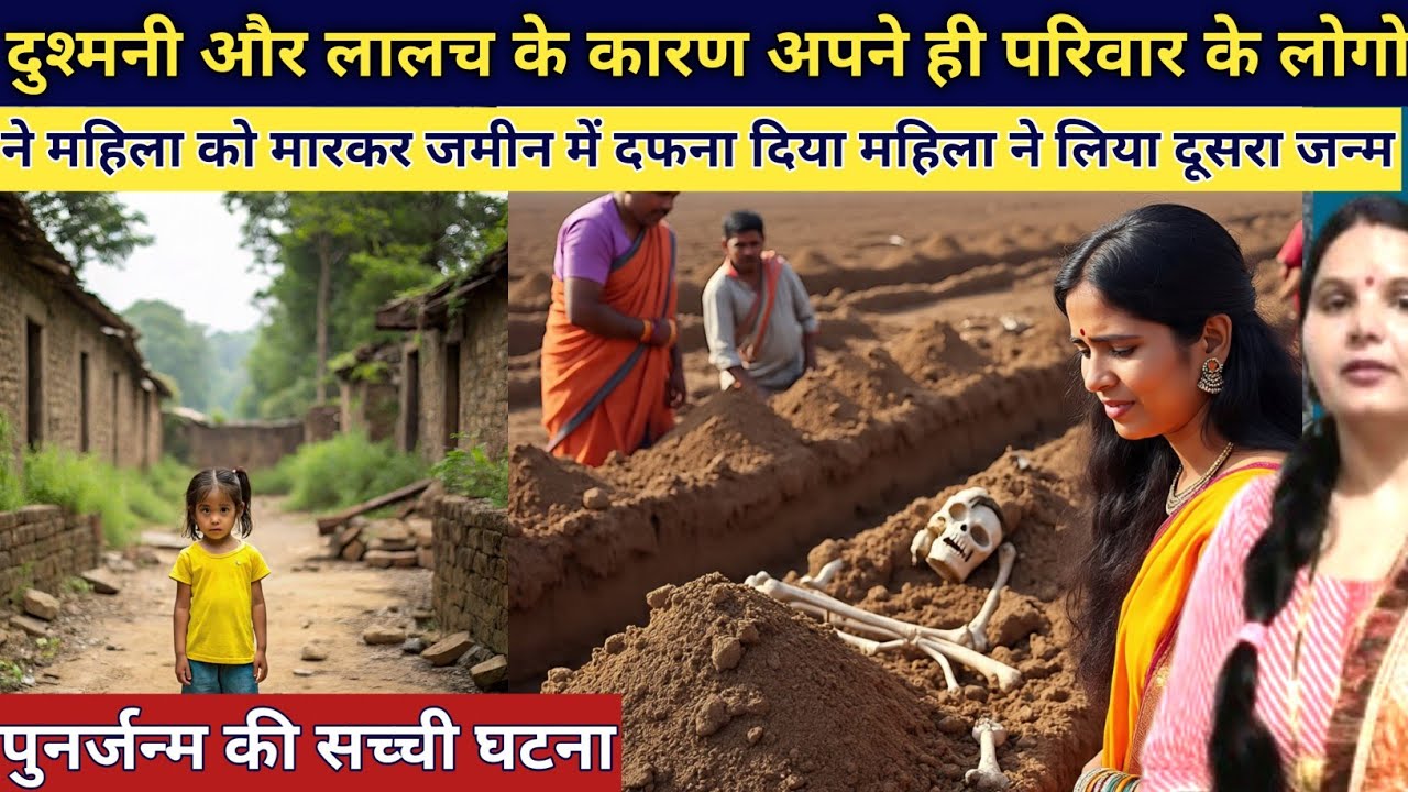 घर के ही दुश्मनों ने महिला से गहने लूटे जमीन में दफनाया महिला ने दूसरा जन्म लेकर लिया बदला emotiona