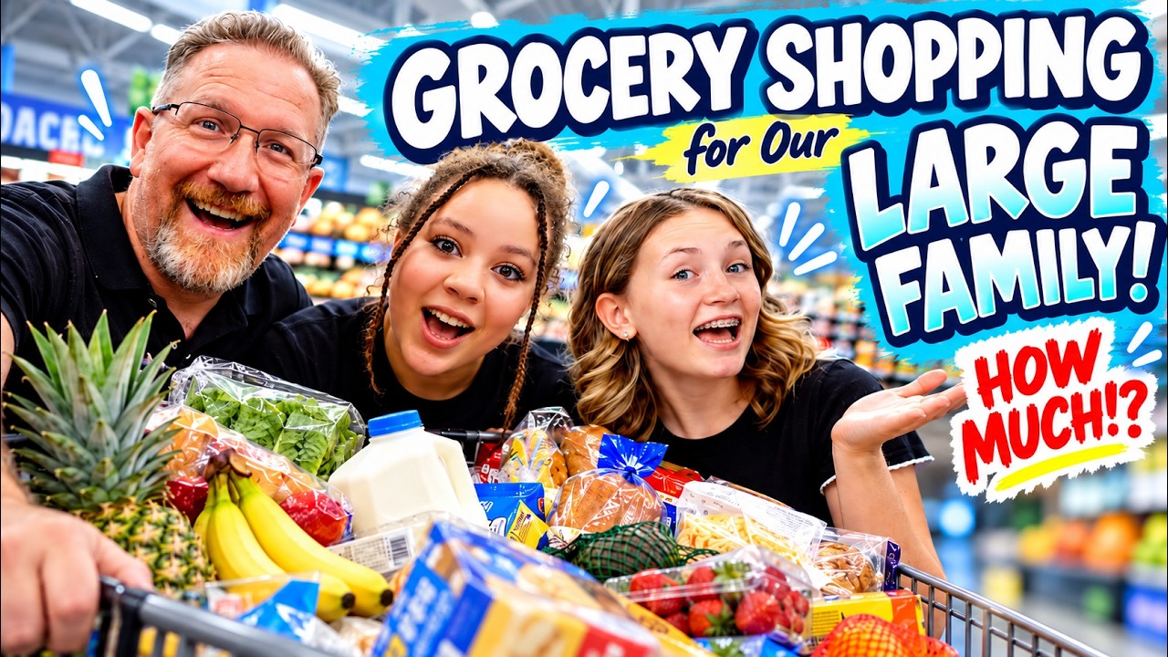 Grocery Shopping for Our Large Family! (How Much!?)