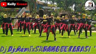 DJ.REMIX 'SAMBEL TERASI' || Senam Kreasi Choreo Kellykreasi Paling GAMPANG SEDUNIA untuk semua usia.