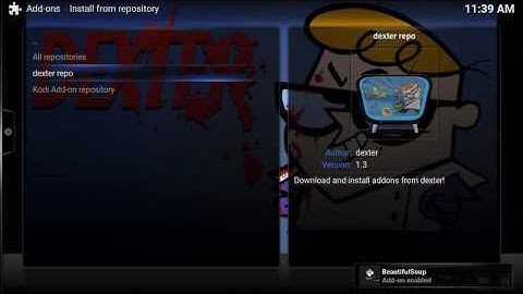 Instructions for instaling Dexter IPTV