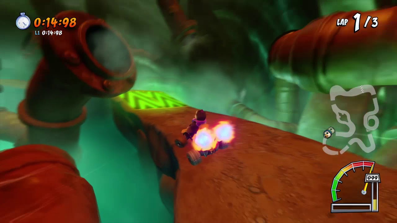 CTRNF: Weird Ledge Boost