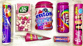 New Lots Of Milka Cosby Mentos Tic Tac Skittles Lollipops Unpacking Asmr Satisfying Video
