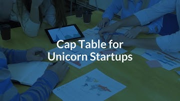 Cap table for Unicorn Startups | Eqvista