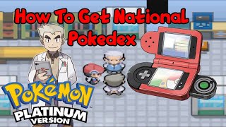 Completing The PokéDex In Pokémon Platinum [Part 1] 