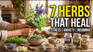 7 Herbs That Heal Stress, Anxiety, and Insomnia
