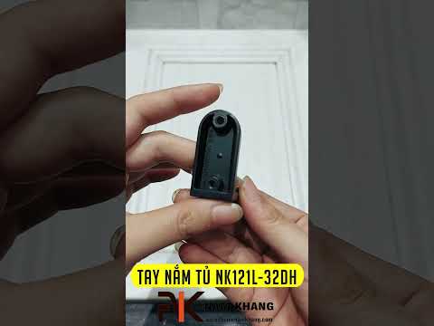 Tay Nắm Tủ M&agrave;u Đen Viền Hồng NK121L-32DH