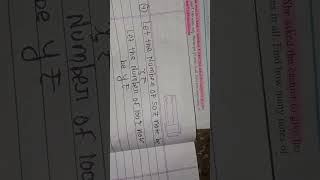 Pair of linear equation in two variable 💯💯