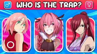 Gender Trap Quiz | Can You Guess The Trap Anime Characters | ANIME QUIZ🎮