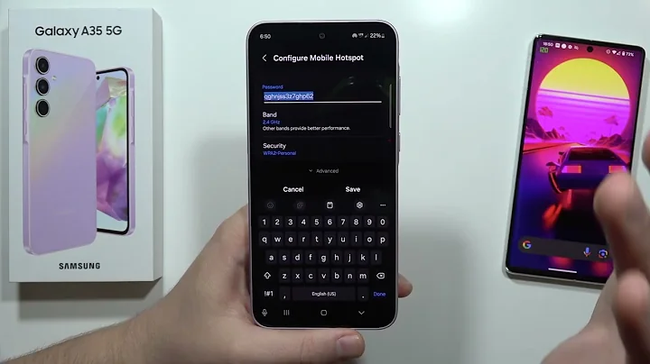 How to Enable & Set Up Mobile Hotspot on Samsung Galaxy A35 5G - Share Internet